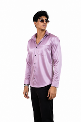 Lavender Haze Satin Shirt