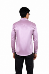 Lavender Haze Satin Shirt