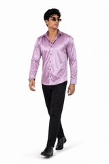 Lavender Haze Satin Shirt