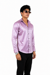 Lavender Haze Satin Shirt