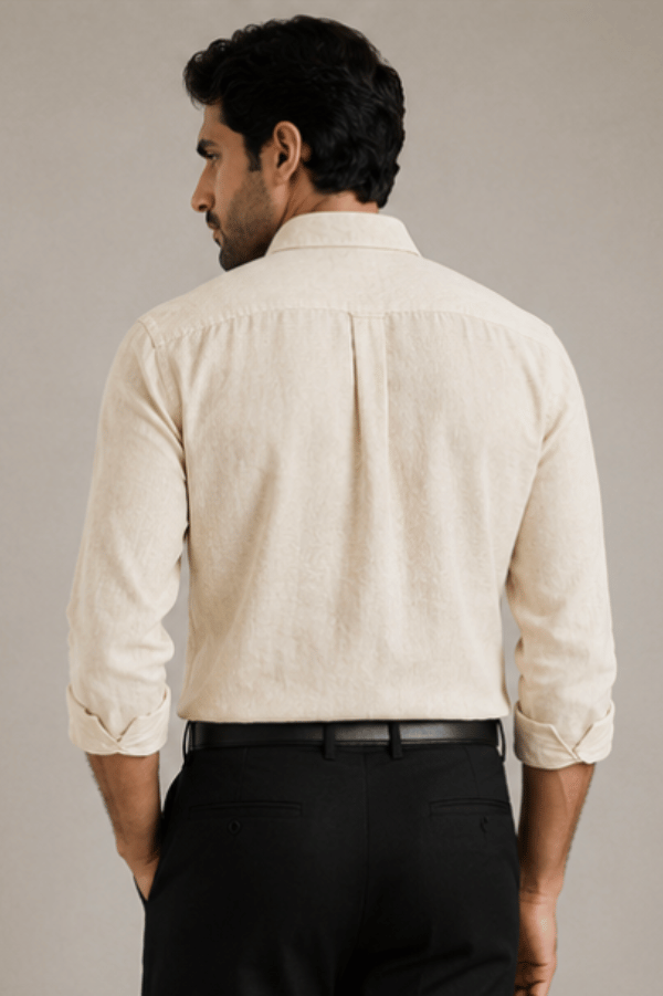 Classic Fit Full Sleeve Linen Shirt