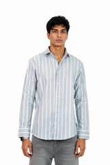 Riviera Sky stripes shirt