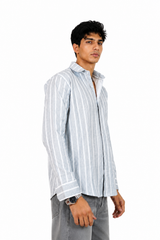 Riviera Sky stripes shirt