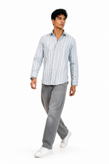 Riviera Sky stripes shirt