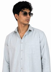 Powder Blue Linen shirt