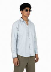 Powder Blue Linen shirt