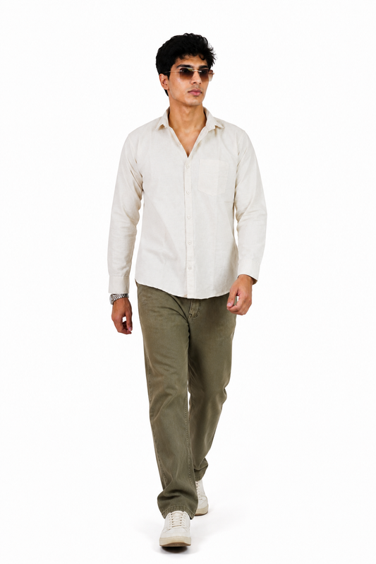 Sandstone Linen Shirt