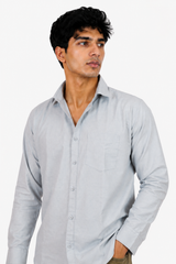Ash Mist Linen Shirt