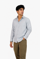 Ash Mist Linen Shirt