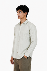 Olive green Linen Shirt