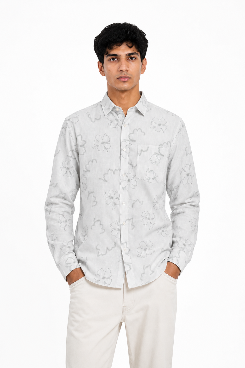 Moonflower Printed Shirt