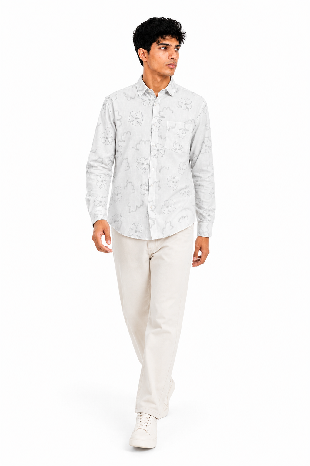 Moonflower Printed Shirt